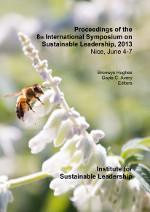 Cover of the proceedings for the 8th International Symposium on Sustainable Leadership
